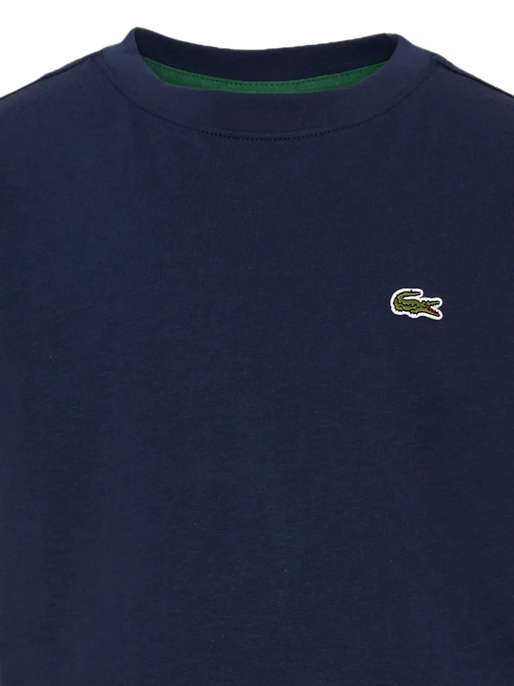 Lacoste Kids T-shirt met logopatch Blauw