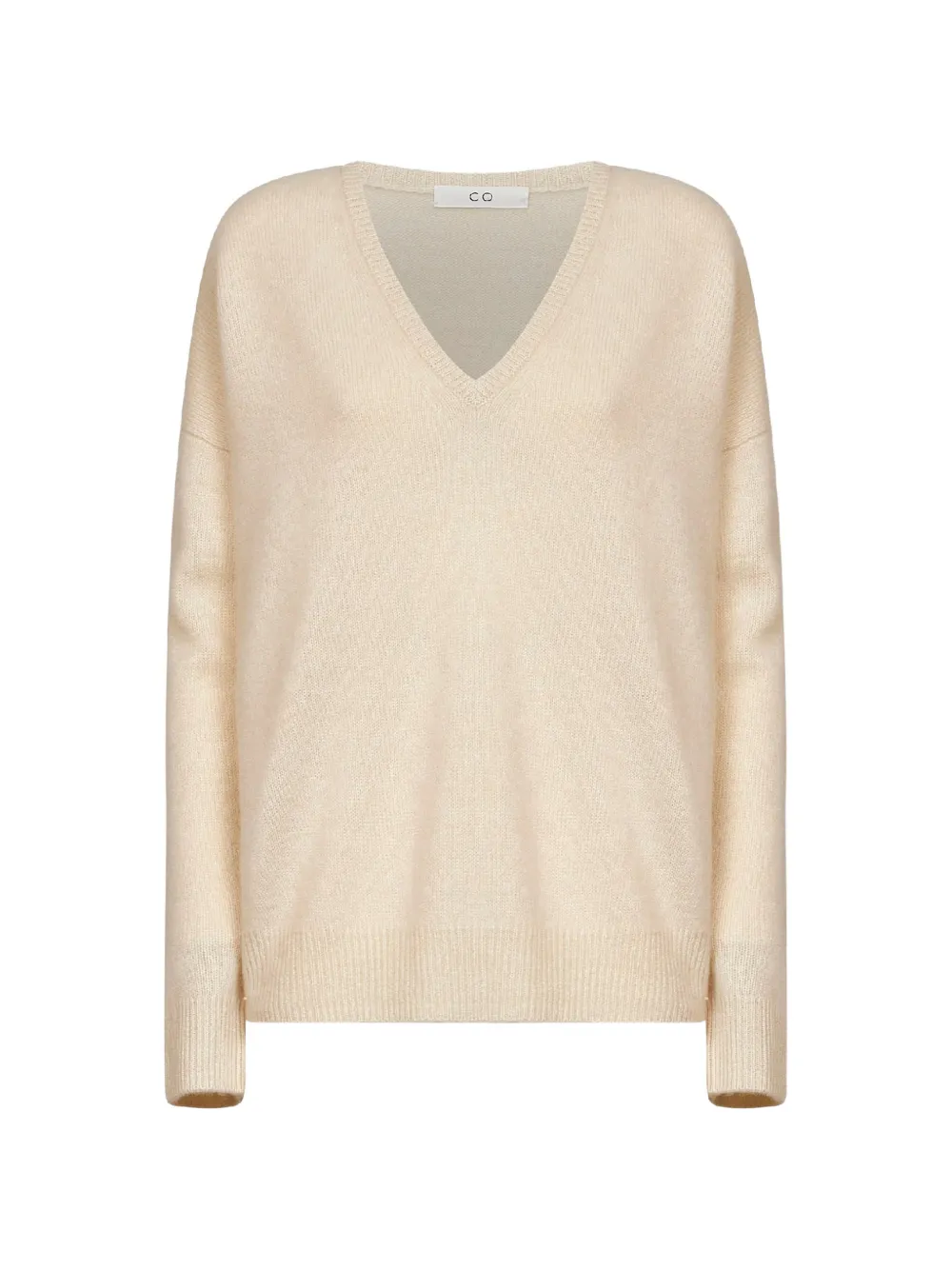 Co V-neck cashmere sweater - Nude