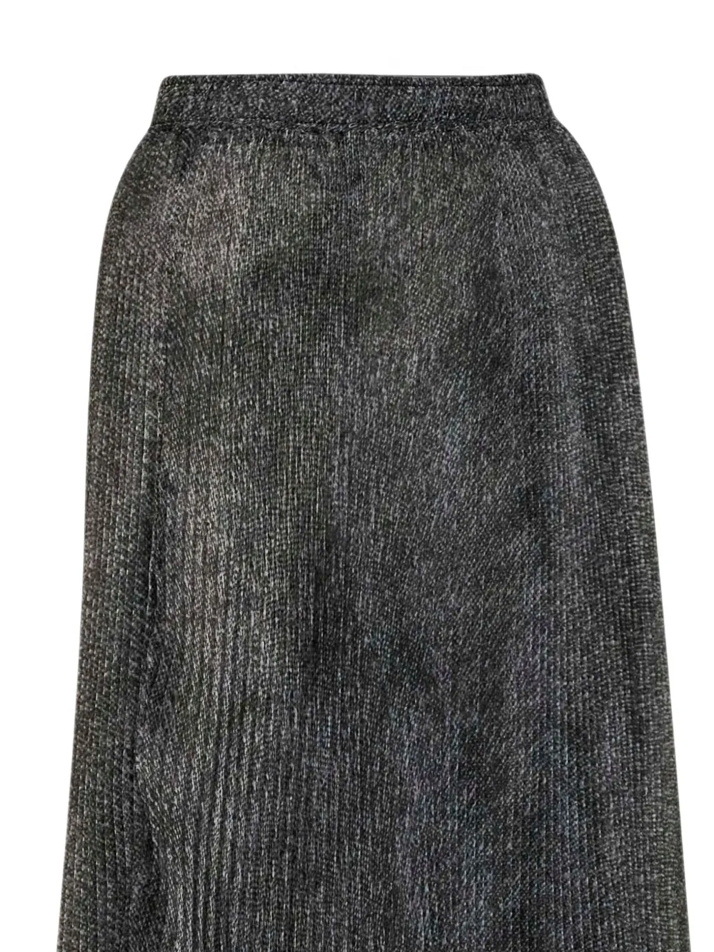 Ermanno Scervino Midi-plooirok met knickerbockerprint Grijs