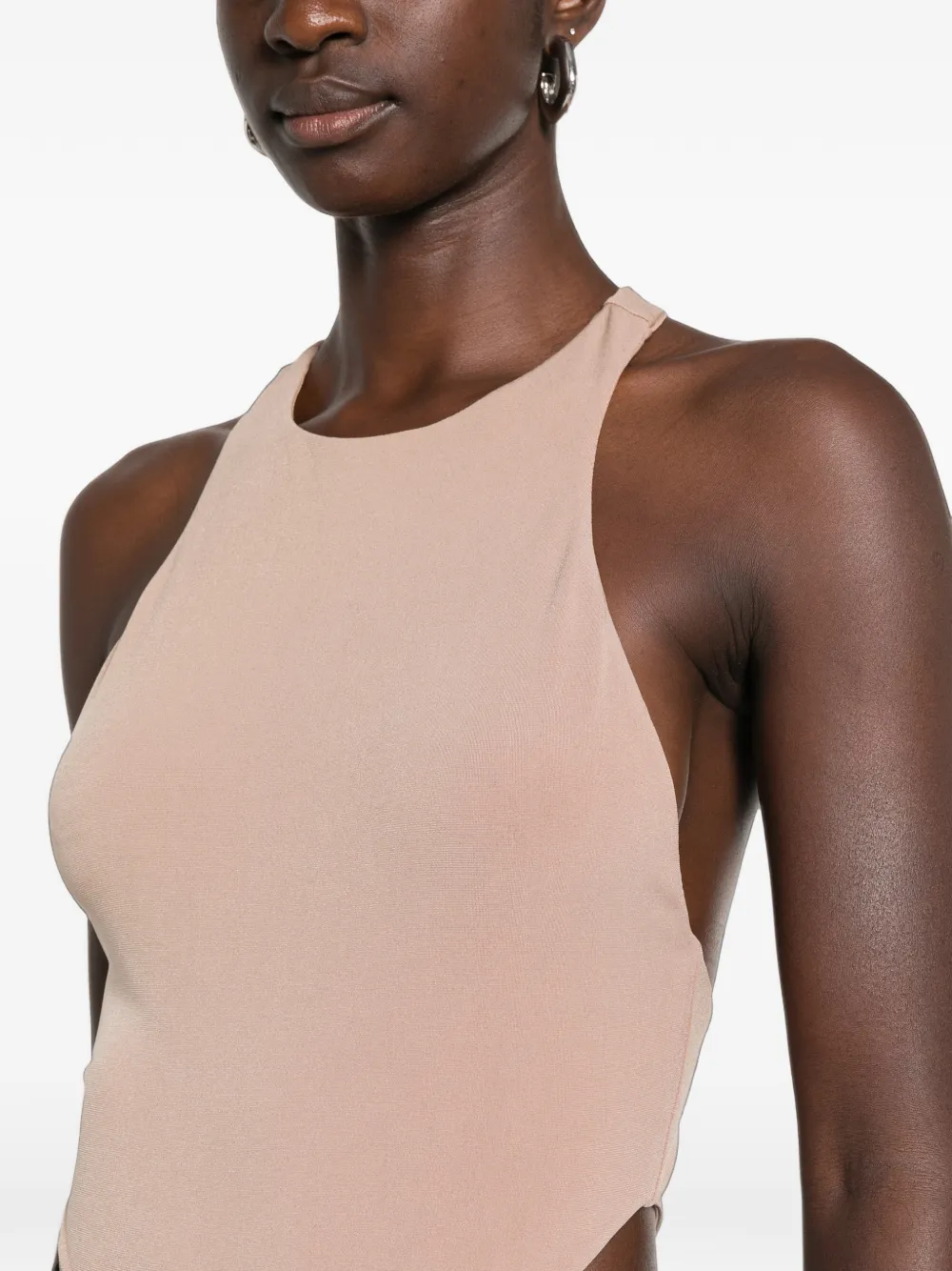 THE ANDAMANE Body met racerback Beige