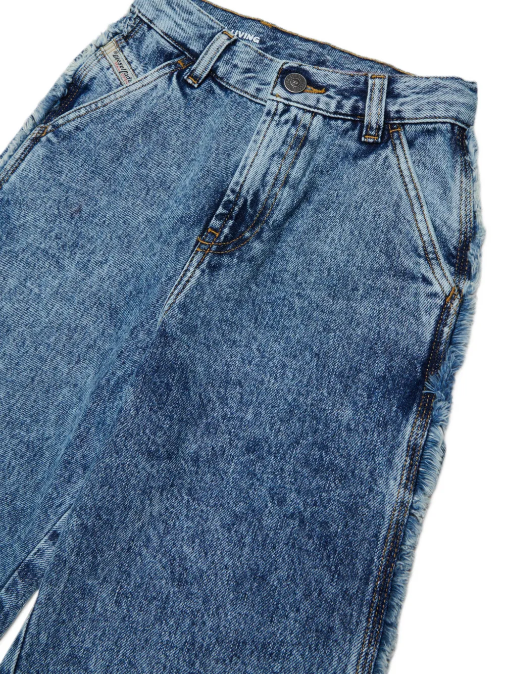 Diesel Kids jeans relaxed – D-Argjx-Work Blauw
