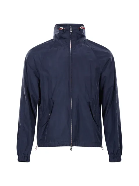Brunello Cucinelli high-neck raglan-sleeve jacket