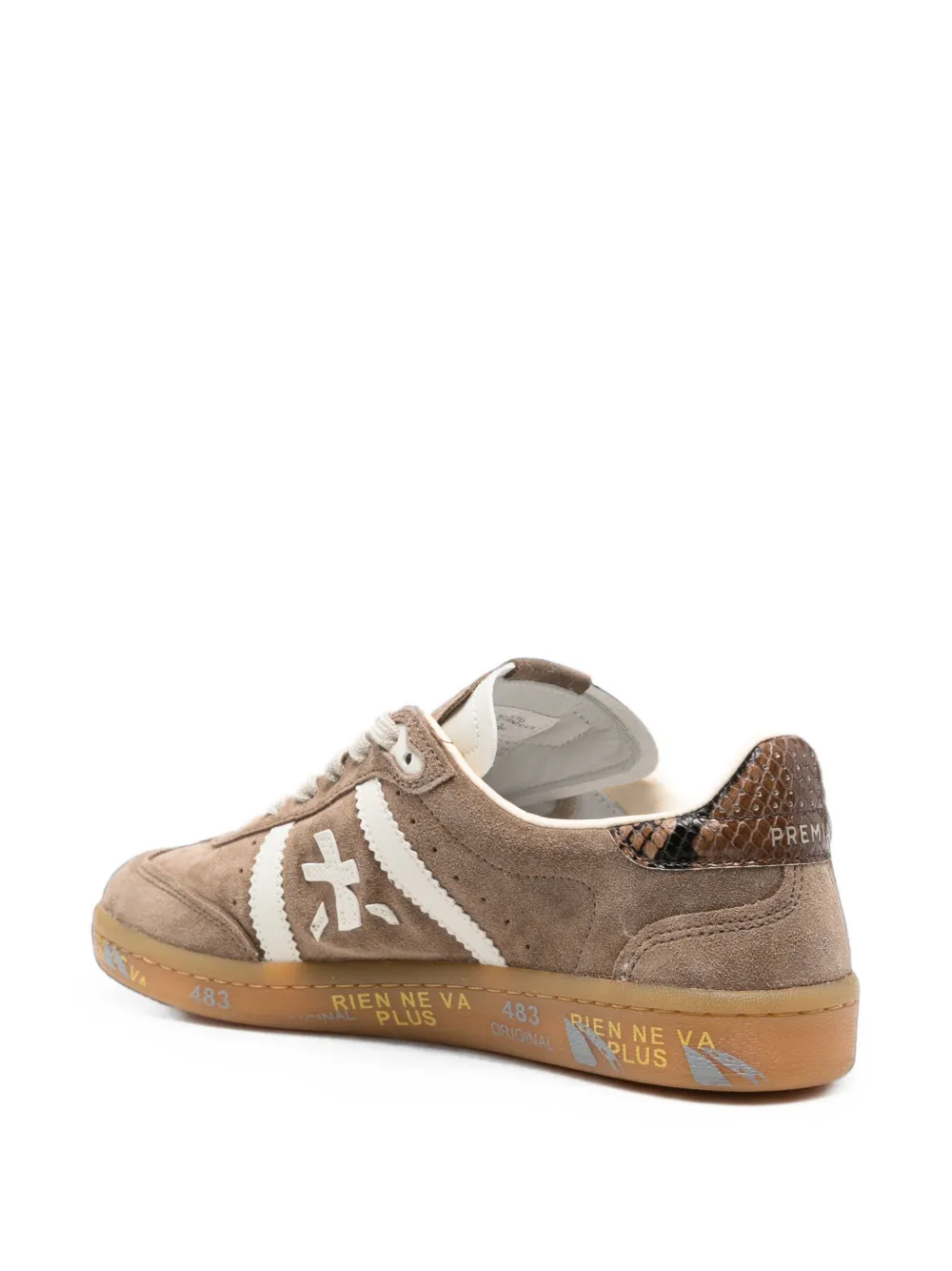 Premiata Bonnied logo-patch sneakers Bruin