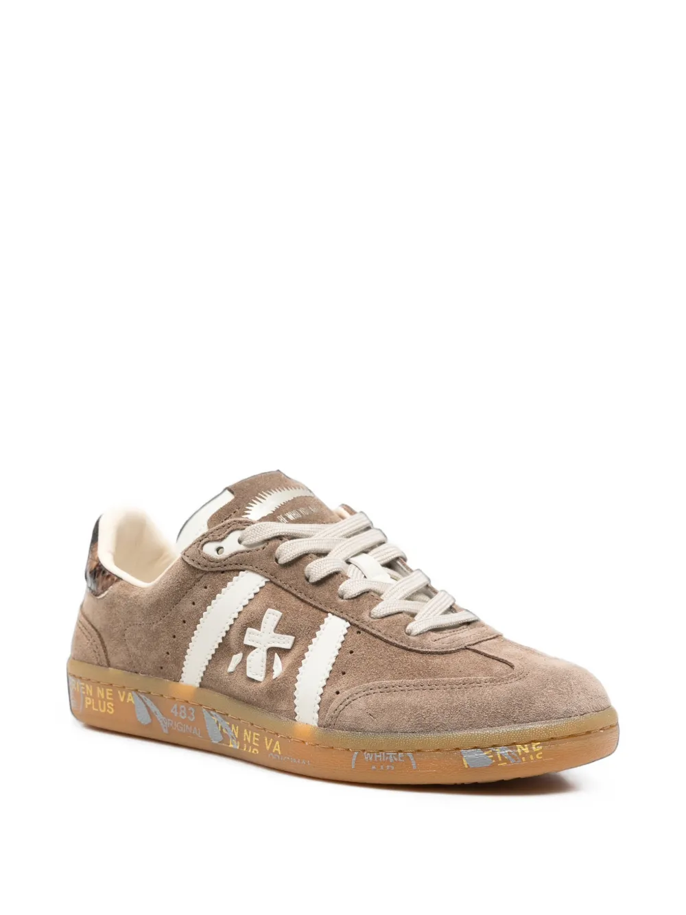 Premiata Bonnied logo-patch sneakers Bruin
