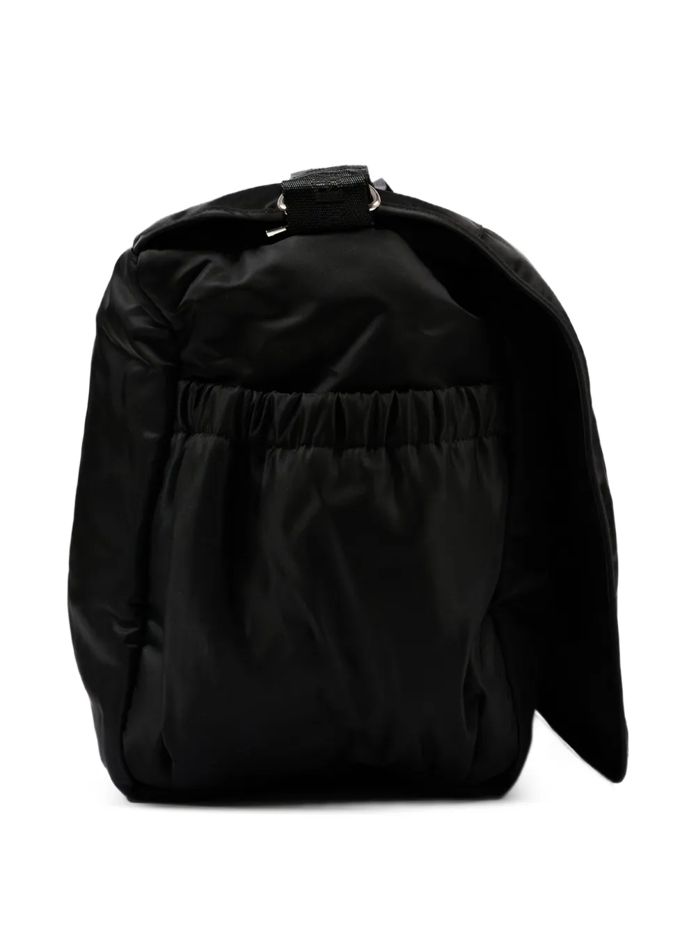 Moschino Kids Luiertas met logopatch Zwart
