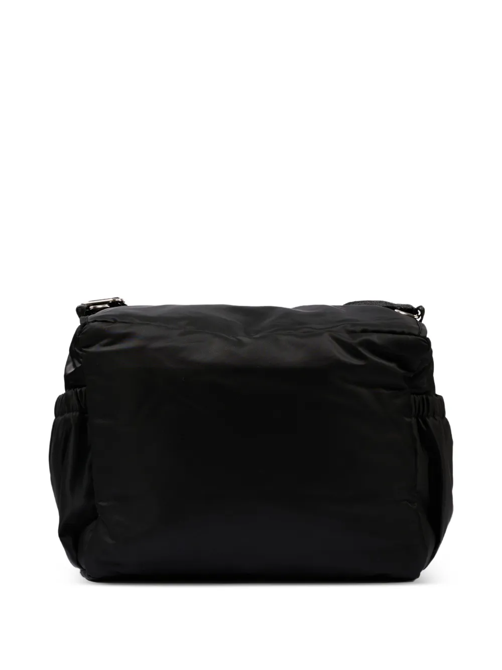 Moschino Kids Luiertas met logopatch Zwart