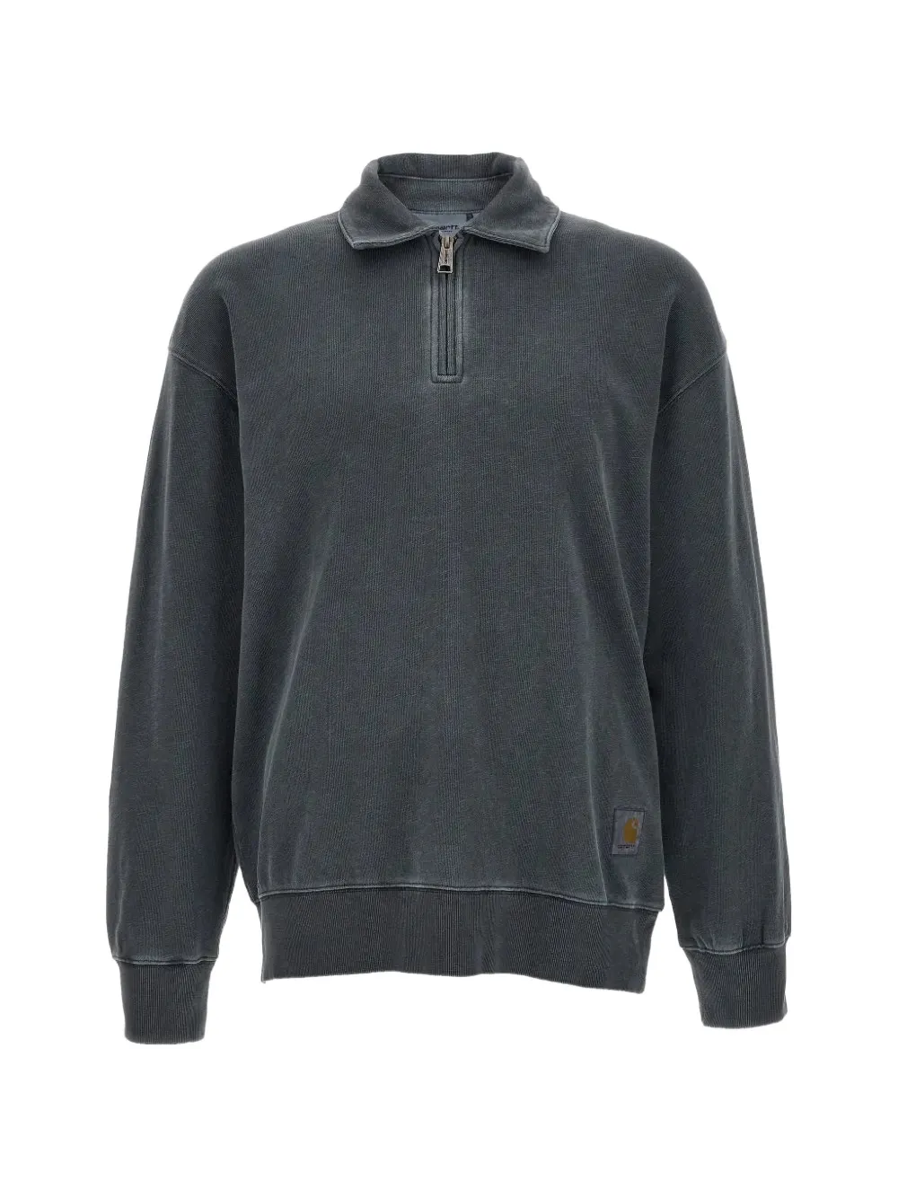 Carhartt WIP Harper quarter-zip polo shirt - Grigio