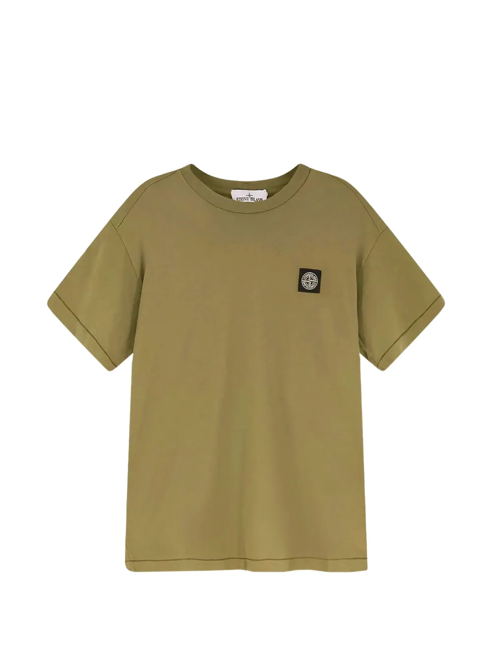 Stone Island 2100027 60/2 cotton jersey T-shirt - Verde