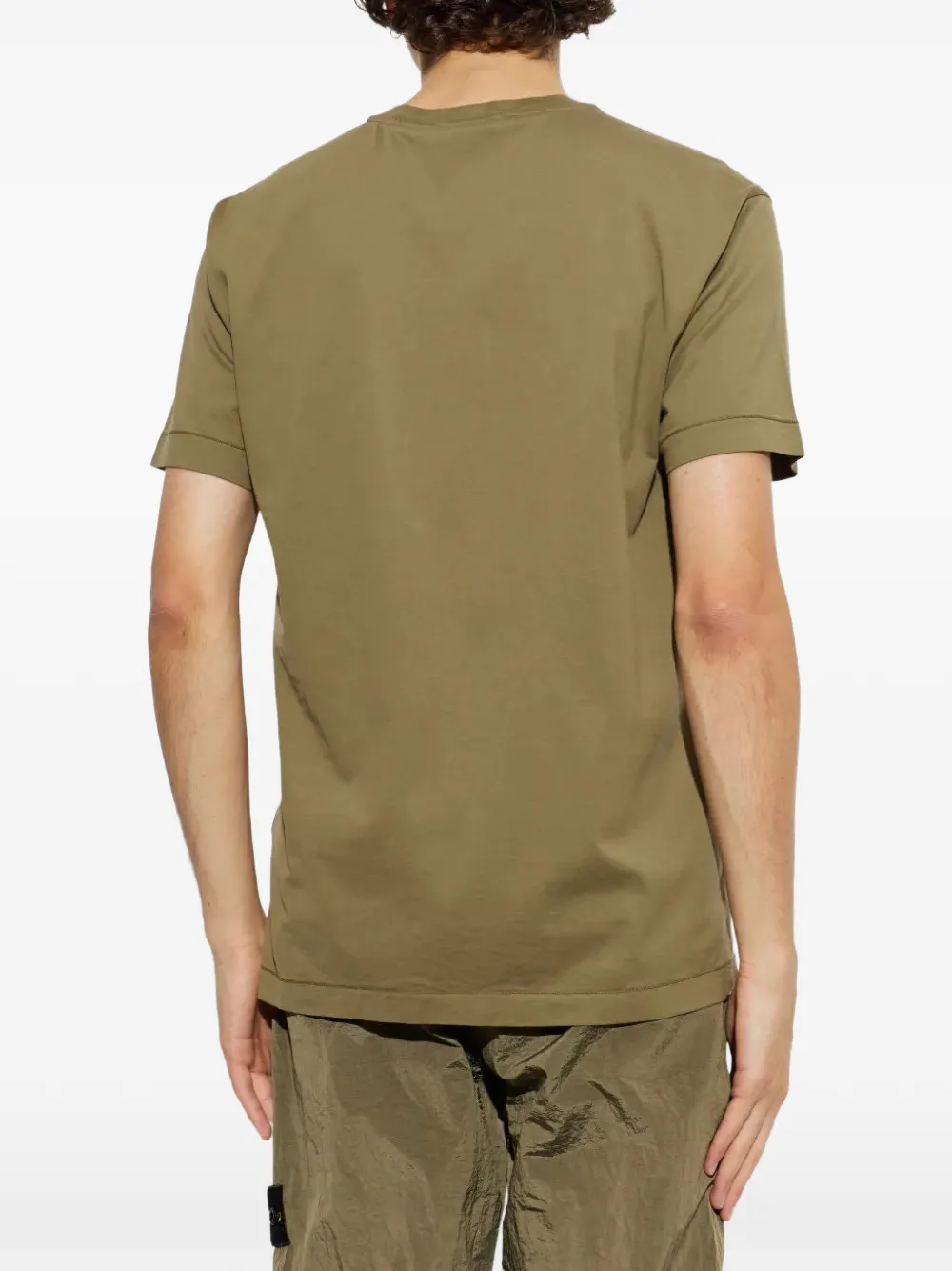 Stone Island 2100027 60 2 cotton jersey T-shirt Groen