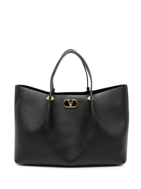 Valentino Garavani Large soft leather VLogo Signature shopping bag
