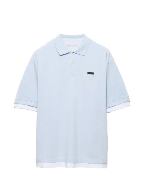 Prada cotton polo shirt
