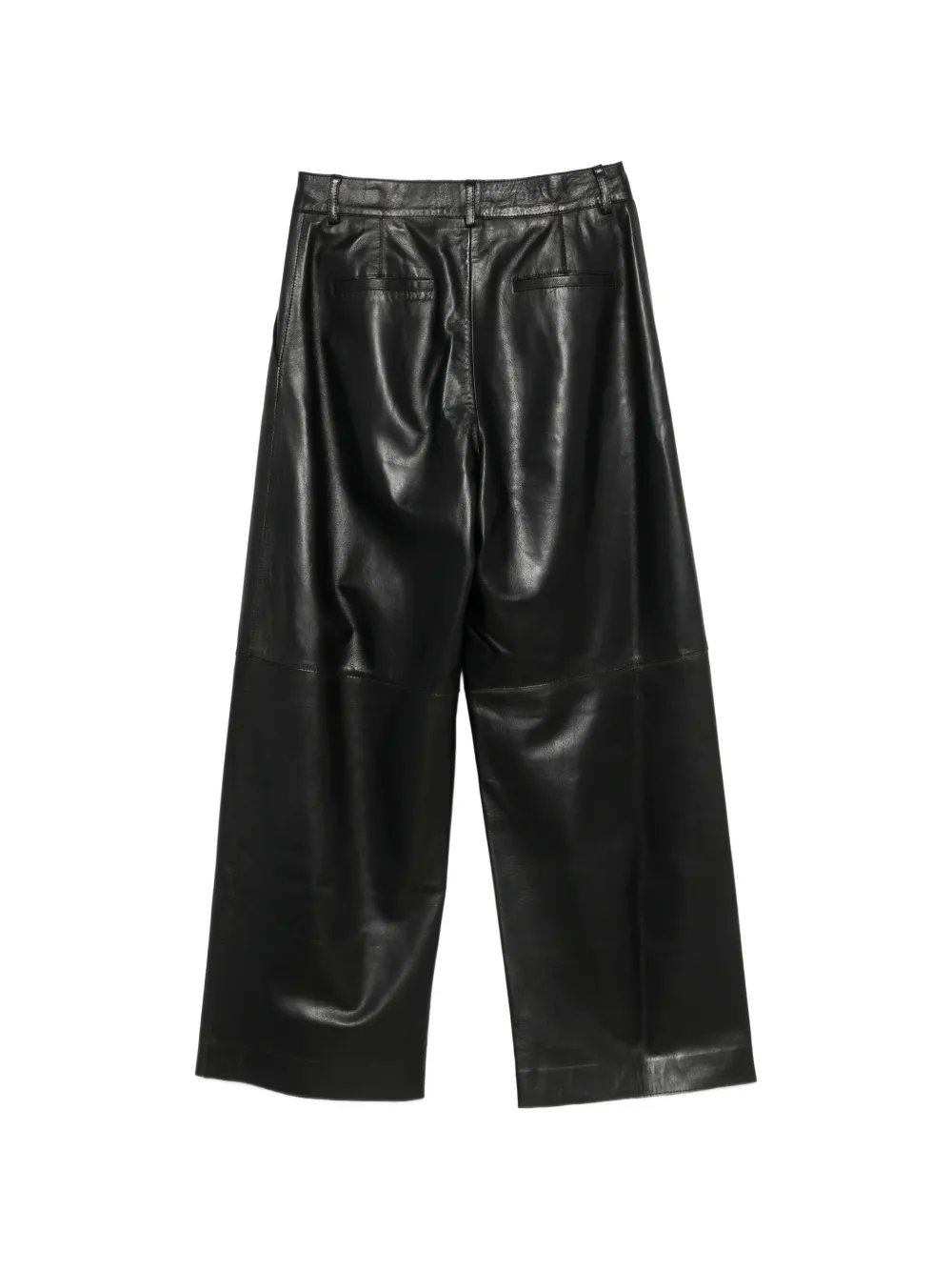 P.A.R.O.S.H. Broek met wijde pijpen Zwart