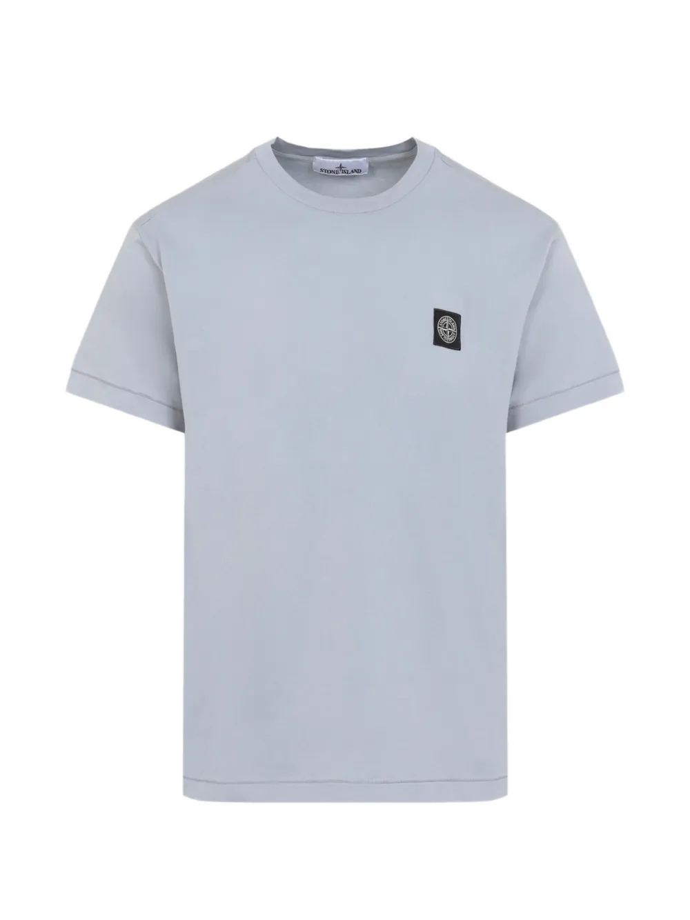 Stone Island logo-patch T-shirt - Grau