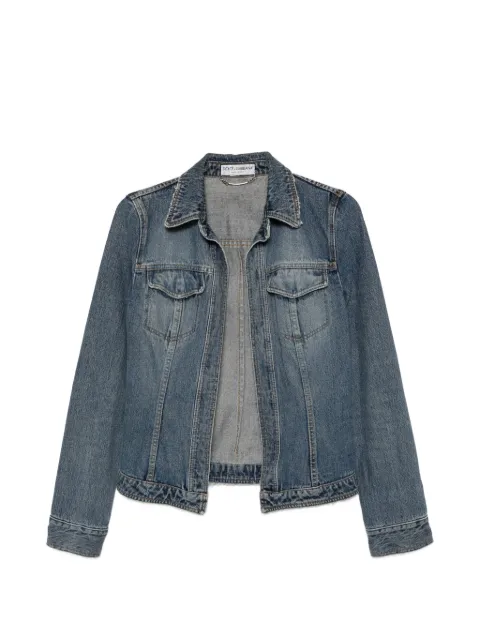 Dolce & Gabbana Pre-Owned 2000s panelled denim jacket