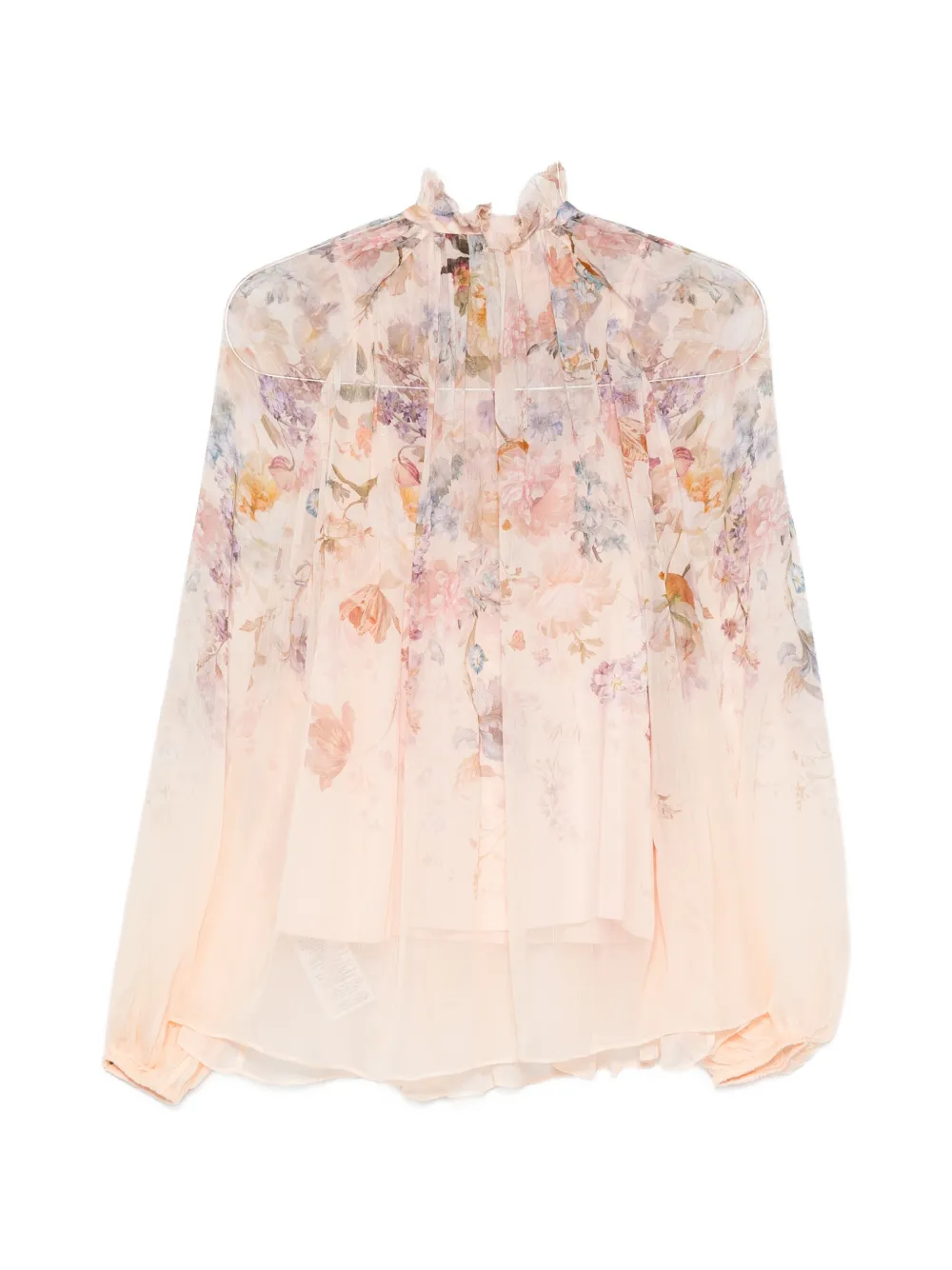 ZIMMERMANN Blouse met bloemenprint Beige