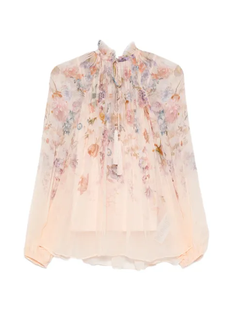 ZIMMERMANN blusa con estampado floral