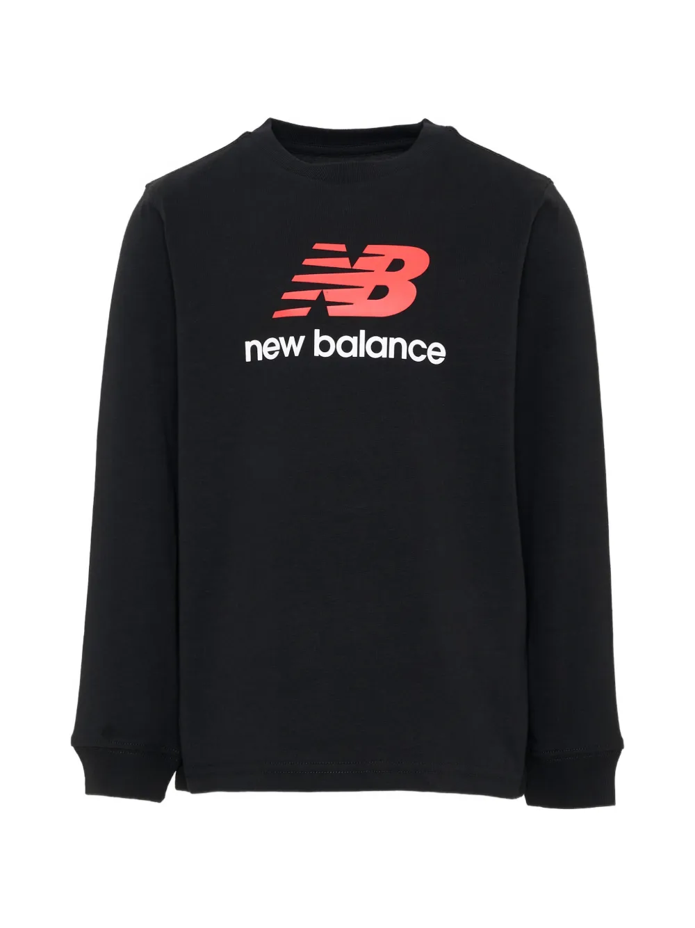 New Balance Kids logo-print long-sleeve sweatshirt - Nero