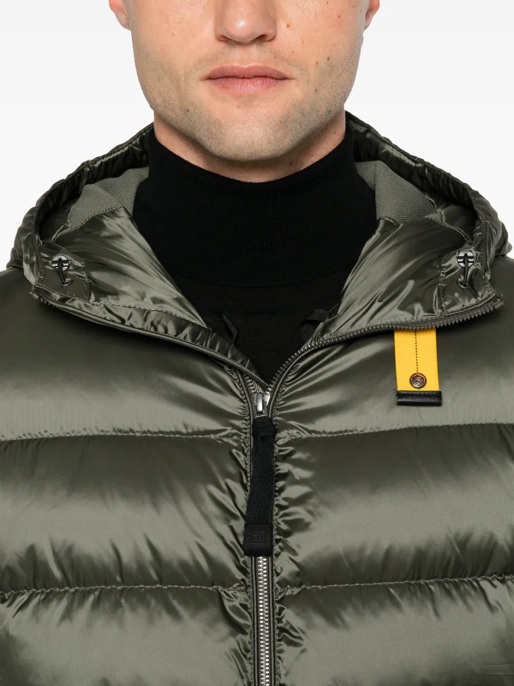 Parajumpers hooded quilted jacket Groen