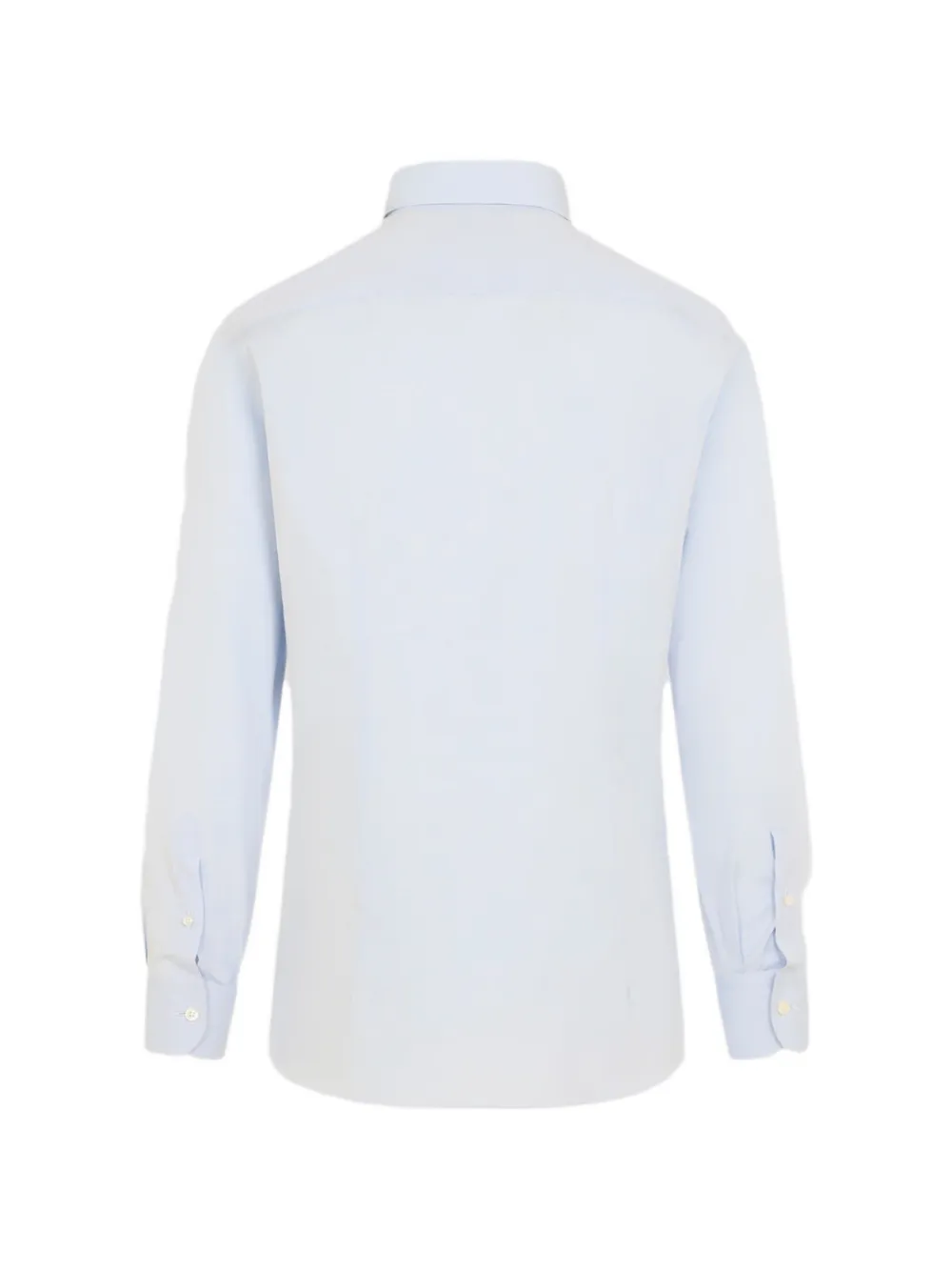 Brioni Katoenen overhemd met lange mouwen Blauw