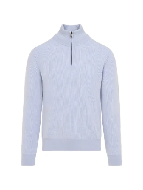 Brioni jersey de canalé