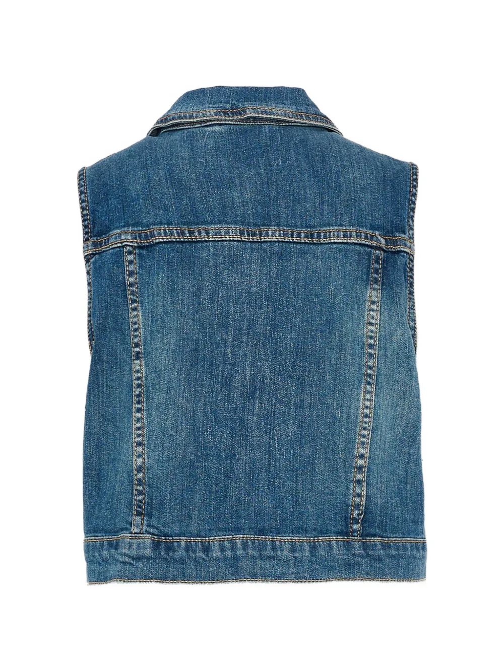Roy Rogers Kids Spijkerstof gilet met knopen Blauw