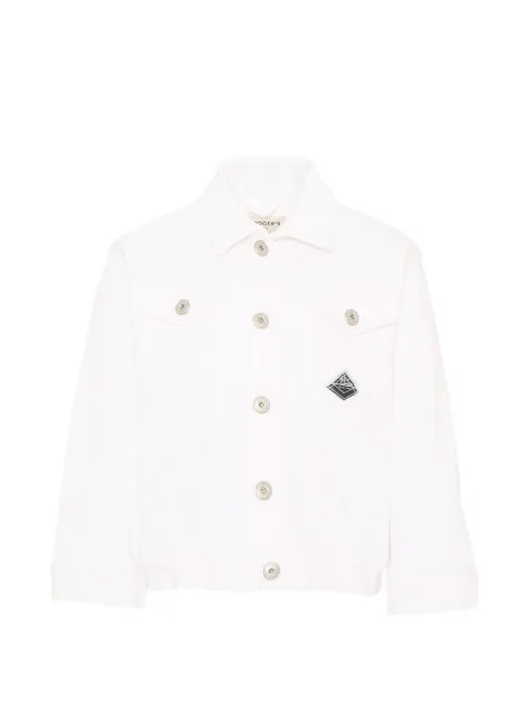 Roy Rogers Kids logo-patch denim jacket