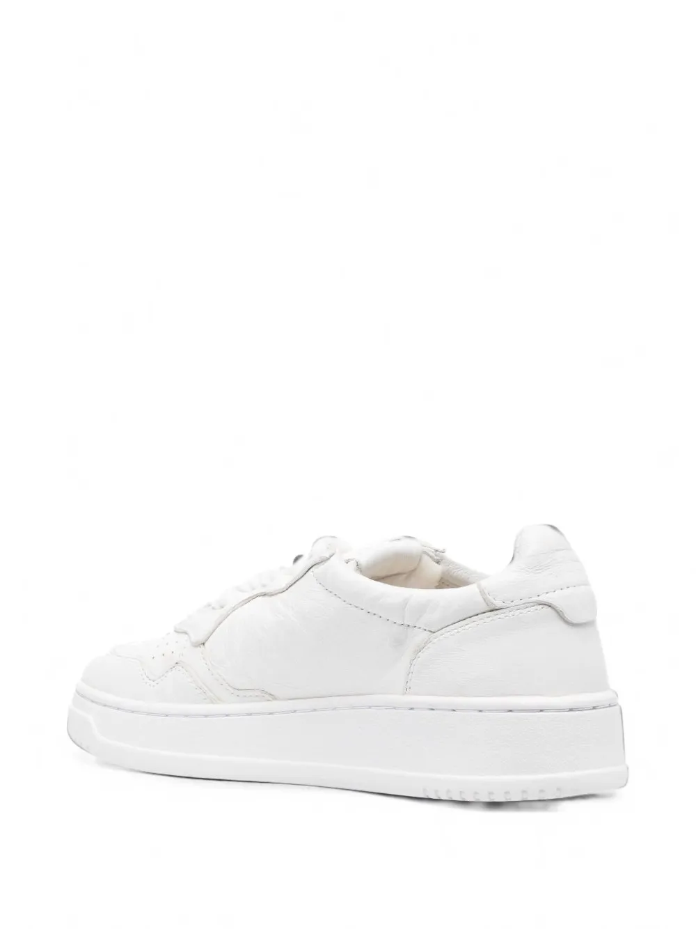 Autry Medalist low perforated panelled sneakers Wit