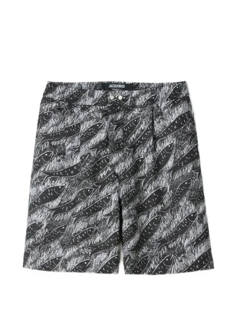 Jacquemus The Pyjama elasticated-waist shorts