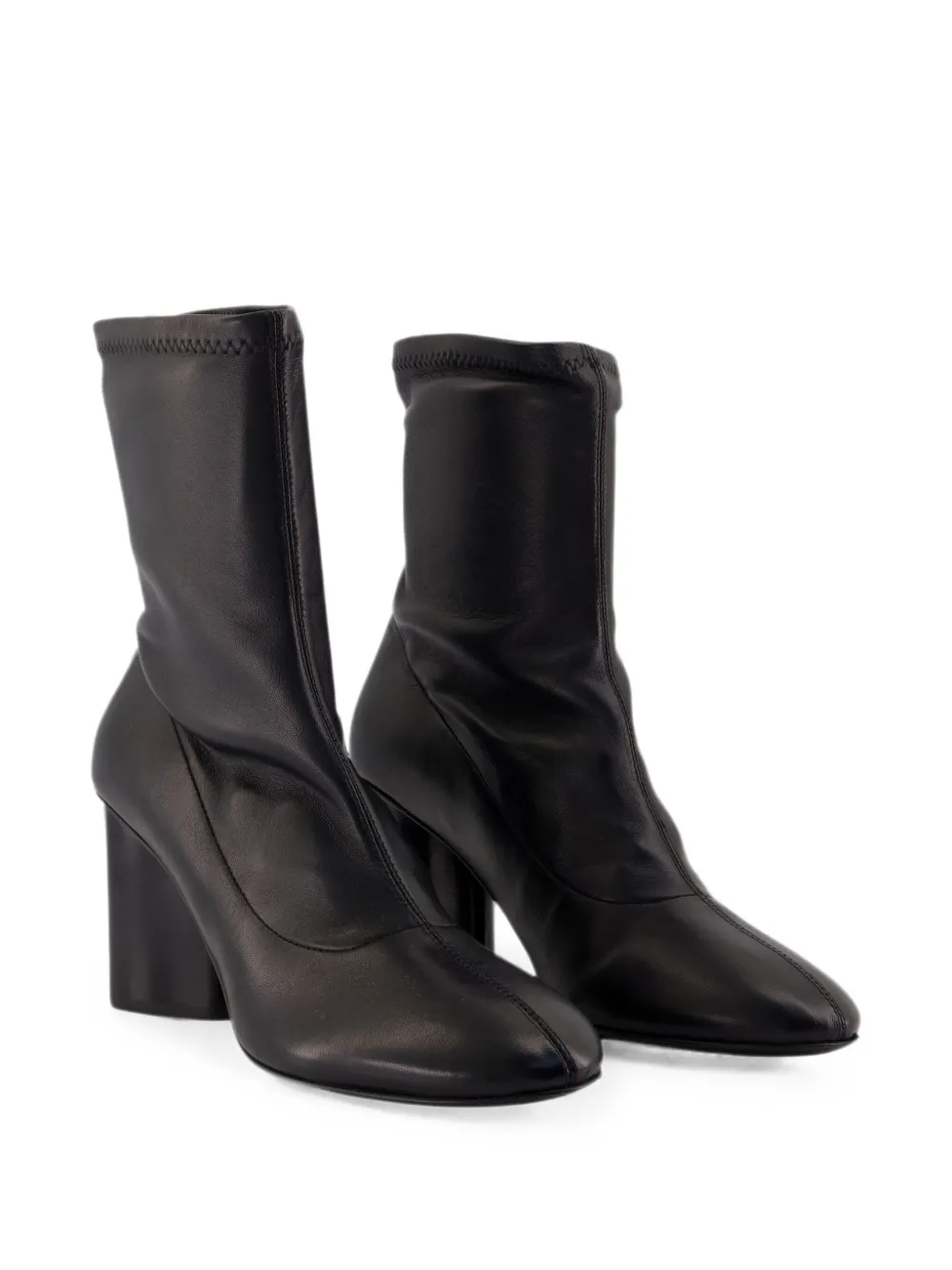 Carel Paris Lucia leather ankle boots Zwart