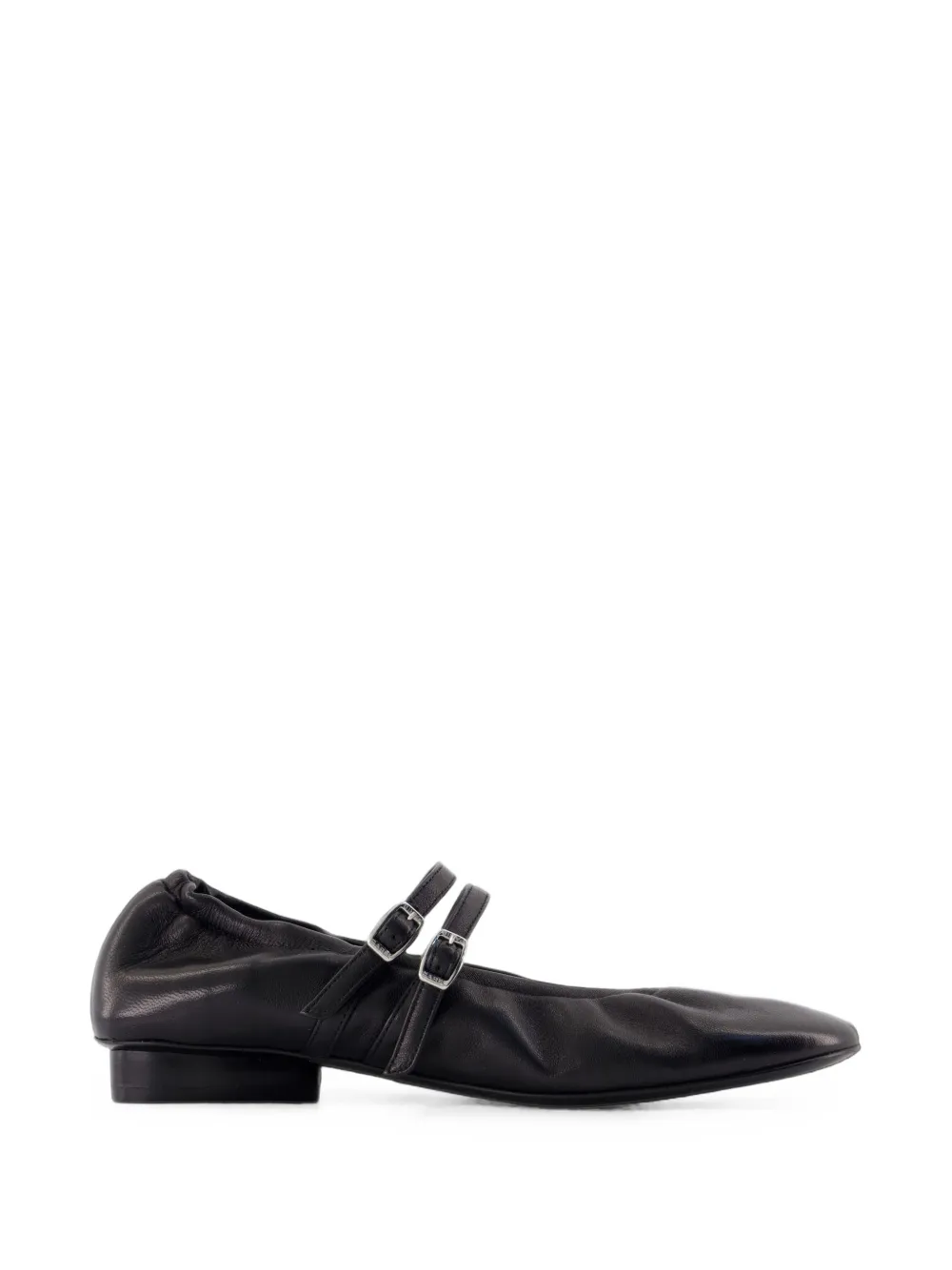 Carel Paris Tatiana buckle-strap ballet flats Zwart