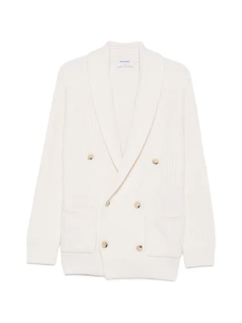 Gran Sasso double-breasted ribbed-knit cardigan