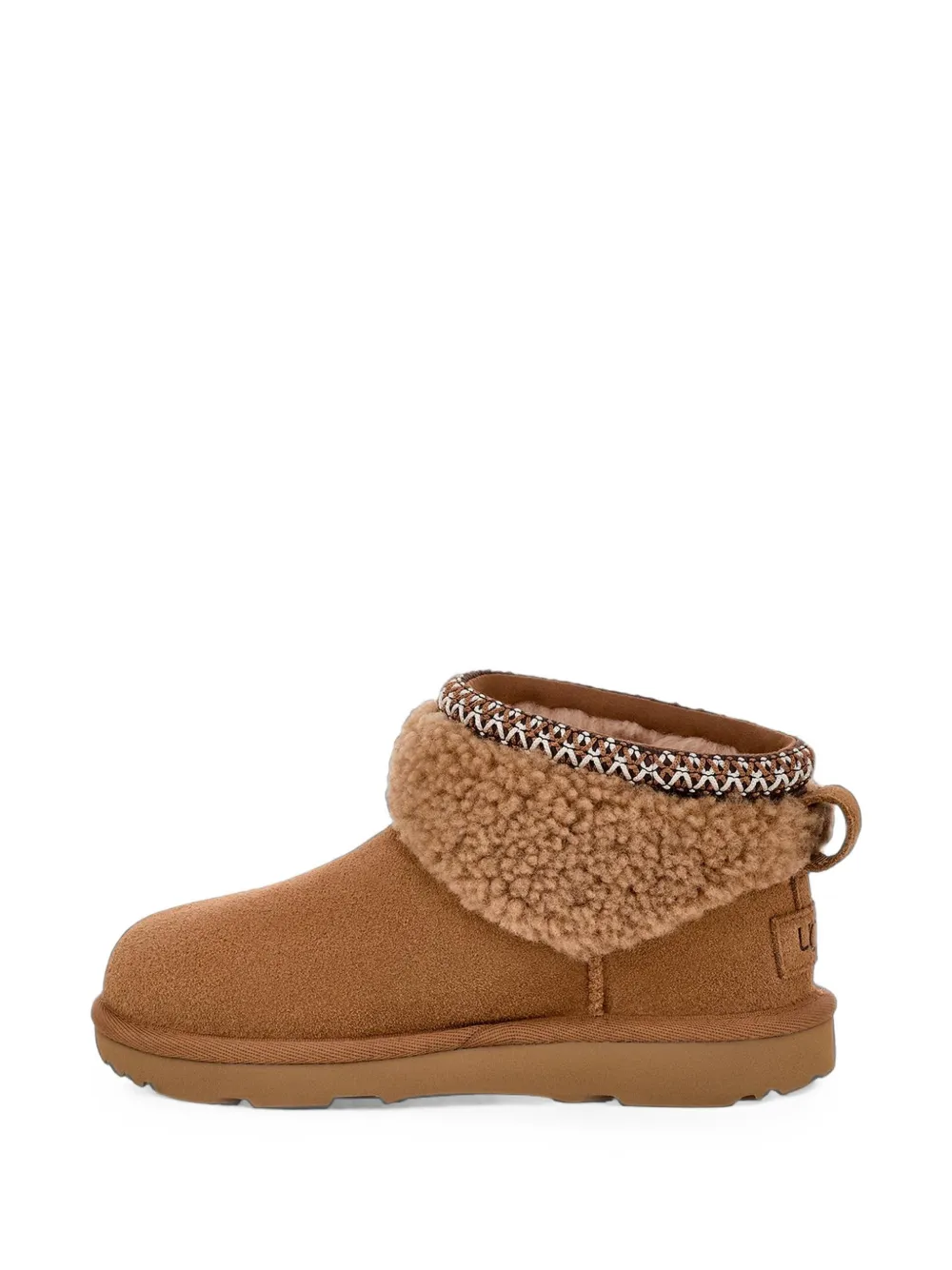 UGG Classic Ultra Mini Curly ankle boots Bruin
