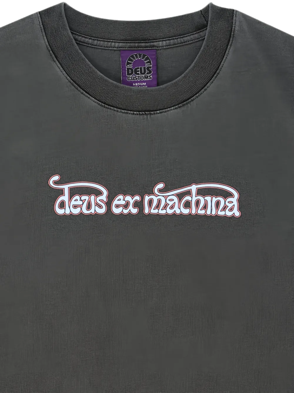 Deus Ex Machina Virtual Insanity T-shirt met grafische print Grijs