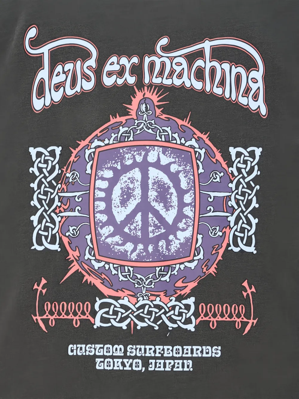 Deus Ex Machina Virtual Insanity T-shirt met grafische print Grijs