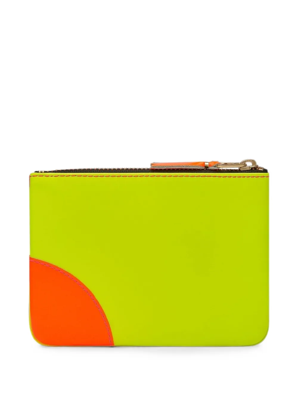 Comme Des Garçons Wallet Leren portemonnee met logoprint Roze