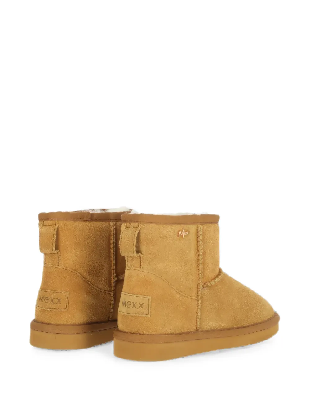 MEXX Slip-on enkellaarzen Bruin