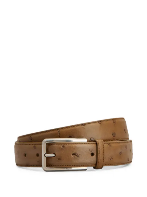 Tod's belt in ostrich
