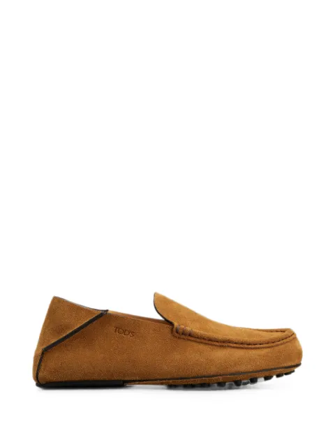 Tod's suede loafers