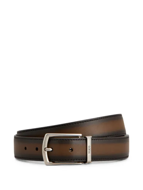 Tod's cinturón ajustable y reversible en piel