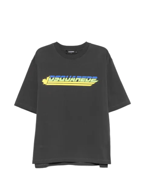DSQUARED2 logo-print cotton T-shirt