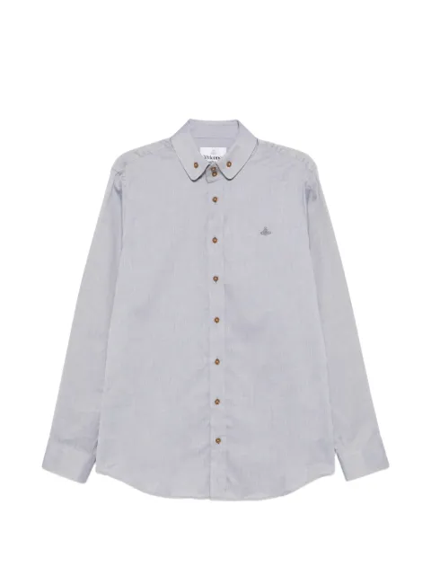Vivienne Westwood Orb-embroidered button-down shirt