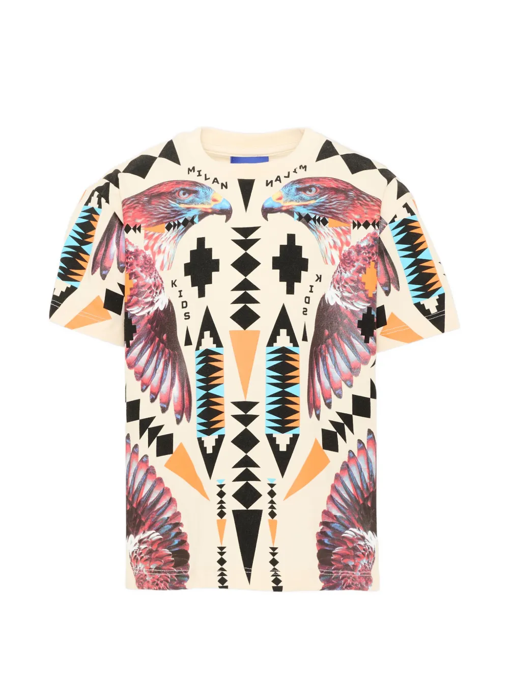 COUNTY OF MILAN graphic-print T-shirt - Toni neutri