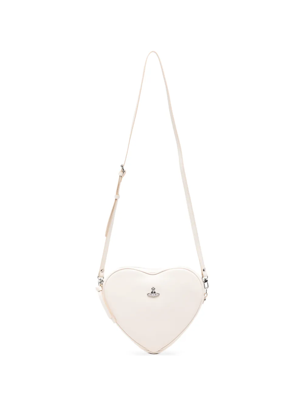 Vivienne Westwood Borsa a tracolla Alexa Heart - Bianco