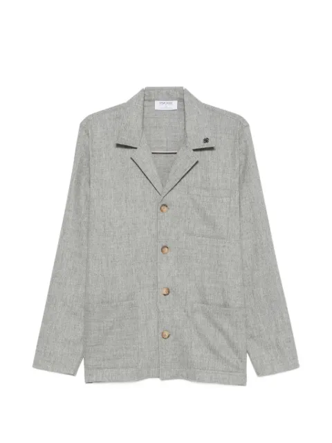 Gran Sasso button-up notched-lapels shirt