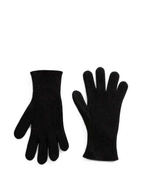 Woolrich ribbed-knit cashmere gloves