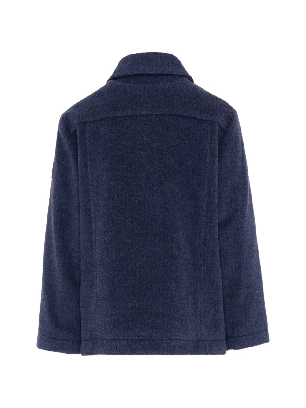 TRUSSARDI JUNIOR Jas met opgestikte zak en toggle-sluiting Blauw
