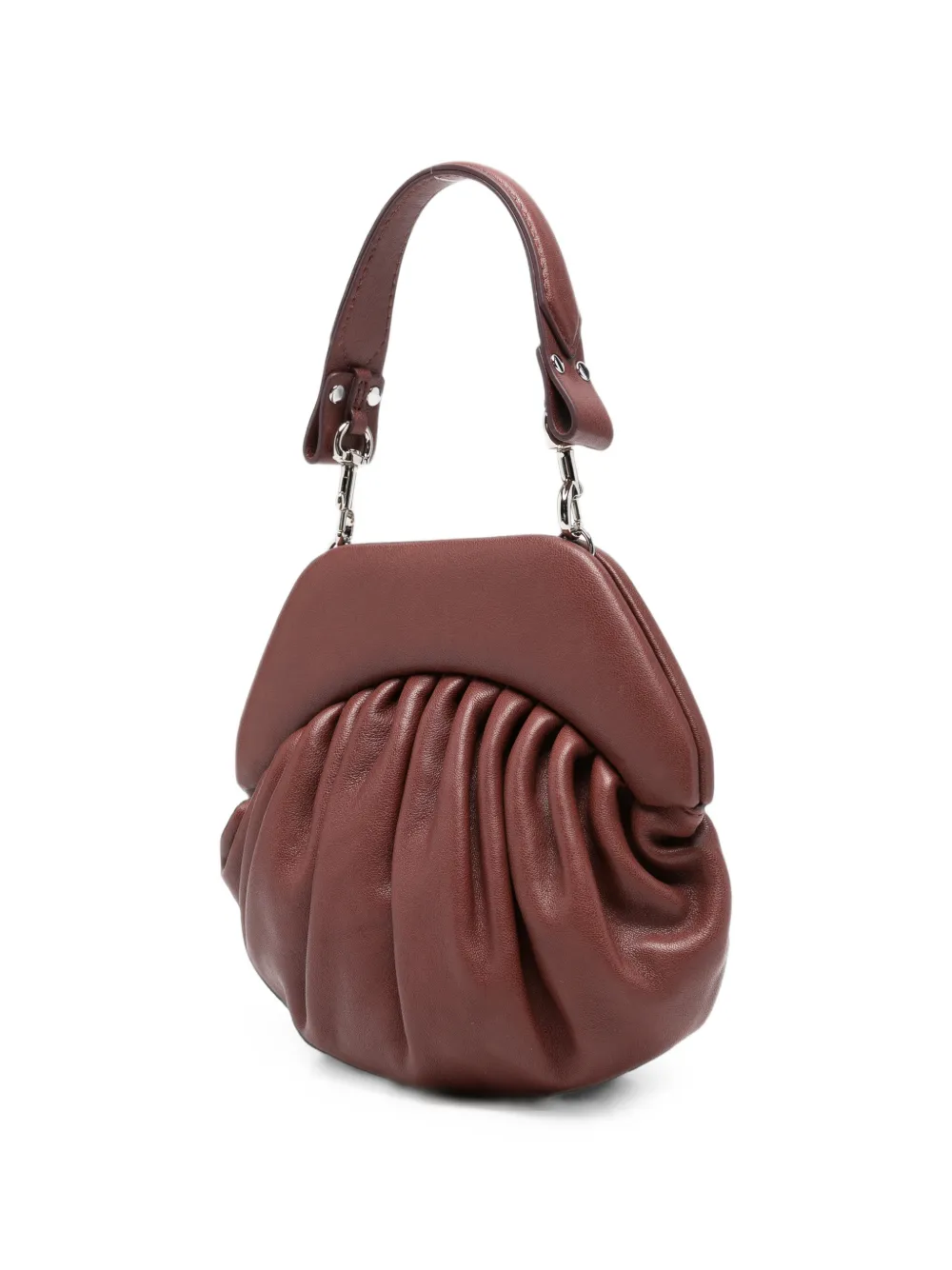 Vivienne Westwood Brooke leren clutch Bruin
