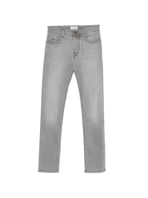 Jacob Cohën Bard logo-patch slim-fit jeans