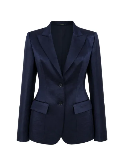 À La Garçonne Blazer slim com abotoamento simples
