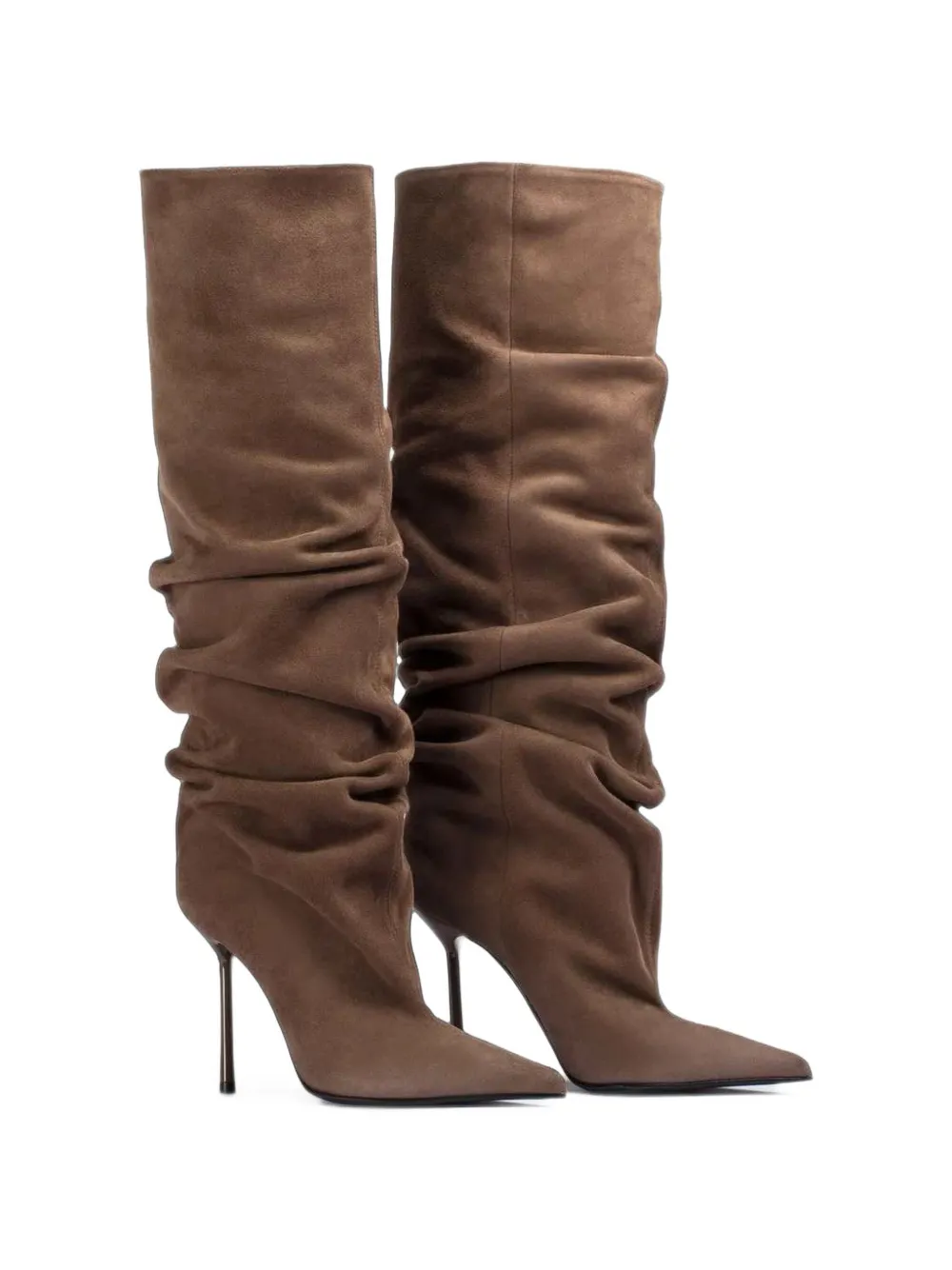 Le Silla Bella ruched-detail boots Bruin